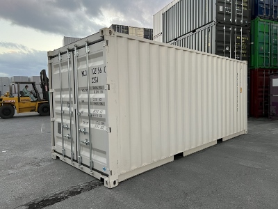 先行予約受付中♪20Fコンテナ ★新品★ クリーム色 （ISOコンテナ規格海上コンテナ） 3