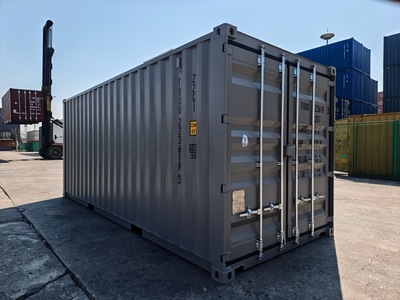 先行予約受付中♪20Fコンテナ ★新品★ シルバー色 （ISOコンテナ規格海上コンテナ） 1